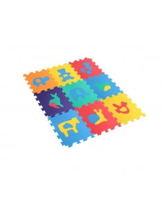 Toru Yer Matı Hayvanlar 9 Adet 33x33 cm 2