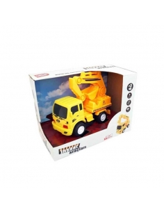 Şehrin Inşaat Araçları Pilli Sürtmeli Işıklı Kepçe