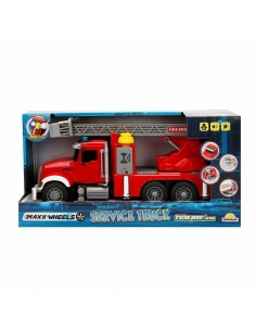 Maxx Wheels Sesli ve Işıklı İtfaiye Araçları 2