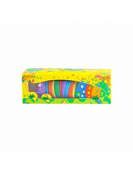 Dekompresyon Renkli Tırtıl Mor 18 cm