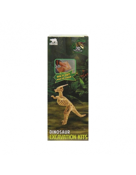Crazoo Dinozor Figürlü 3D Kazı Seti
