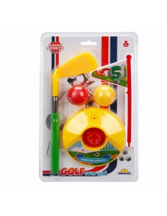 Mini Golf Oyun Seti - Sarı Top Çukuru 2