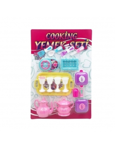 MLH014 KARTELA BÜYÜK YEMEK SETİ -MLH