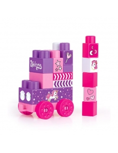 2550 Unicorn Çantalı Mega Bloklar 20 li 2