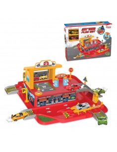 Tek Katlı Araç Otopark Oyun Garaj Seti