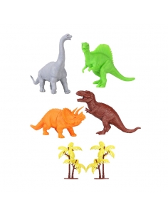 713 Toy Play 6 Parça Dinozor Figür Seti 14-18 cm