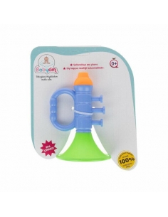 URT038-007 BABYCİM TRAMPET SESLİ ÇINGIRAK -BRL