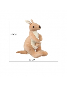 HS-12700  Kanguru Peluş Oyuncak 37 cm 1 Adet Fiyatıdır 2