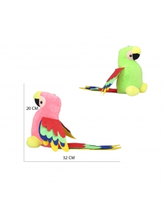 Papağan Peluş Oyuncak Vantuzlu 20 cm 1 Adet Fiyatıdır 2