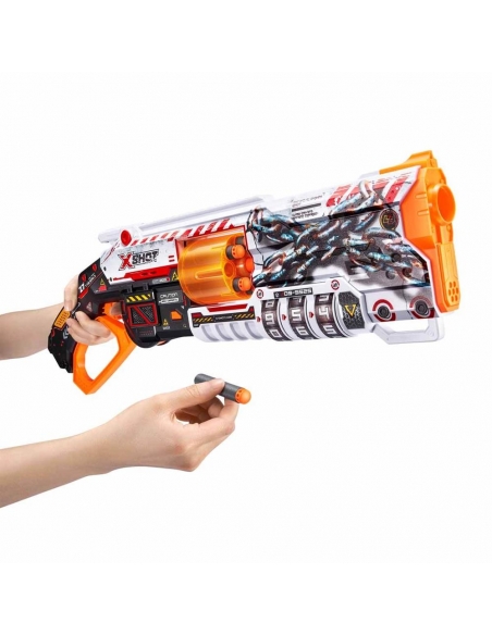 X-Shot Skins Lock Blaster 16 Mermili Sünger Dart Atan Silah 56 cm