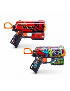 X-Shot Skins Flux 16 Mermili 2'li Sünger Dart Atan Silah 21 cm 2