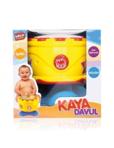 Birlik Oyuncak Işıklı Sesli Kaya Oyuncak Davul 2