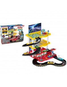 3 Katlı Araç Otopark Oyun Garaj Seti