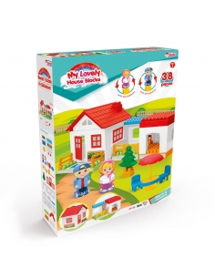 Tek Katlı 36 Parça Lego Ev Seti  Bloklar 2