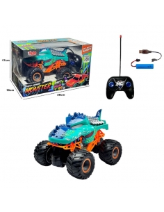 Uzaktan Kumandalı Full Fonksiyon Şarjlı Monster Canavar Araba 2