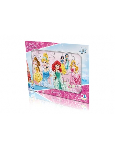 Ks Games 24 Parça  Princess Frame Puzzle