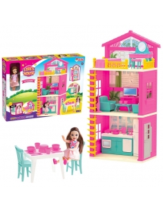 Lola'nın 3 Katlı Evi Aksuarlı Oyun Evi