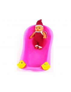 Küvetli Bebek Bornozlu