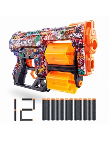 X-Shot Skins Dread 12 Mermili Sünger Dart Atan Silah 31 cm