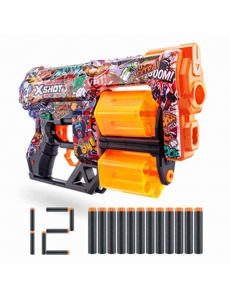 X-Shot Skins Dread 12 Mermili Sünger Dart Atan Silah 31 cm