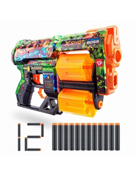 X-Shot Skins Dread 12 Mermili Sünger Dart Atan Silah 31 cm