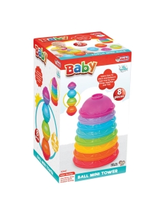 Toplu Mini Kule Bebek Aktivite Oyun Seti 2