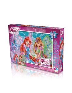 WINX 714 Puzzle 100/WINX PUZZLE 100 PARÇA