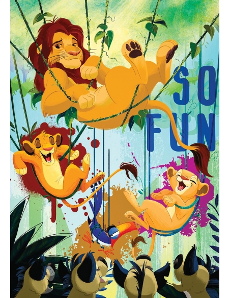 LK 709 LION KING PUZZLE 50 -KS