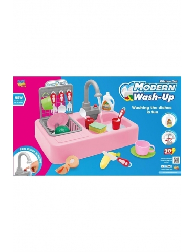 KAY-7020 MODERN PILLI LAVABO PEMBE -VRD