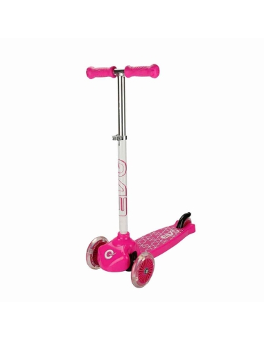 Evo Işıklı 3 Tekerlekli Pembe Scooter Evo Işıklı 3 Tekerlekli Pembe Scooter