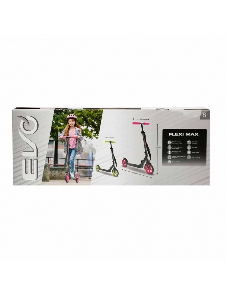 Evo 2 Tekerlekli Flexi Max Pembe Scooter