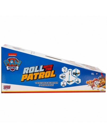Paw Patrol 3 Tekerlekli Twistable Scooter