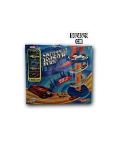 TOYSAN RACER GARAJ - 5 METAL CARS