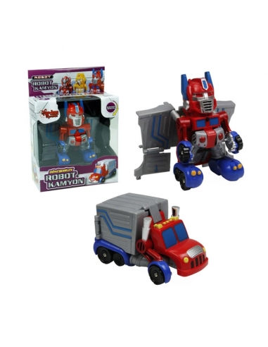 Kutulu Dönüşebilen Mini Robot Kamyon