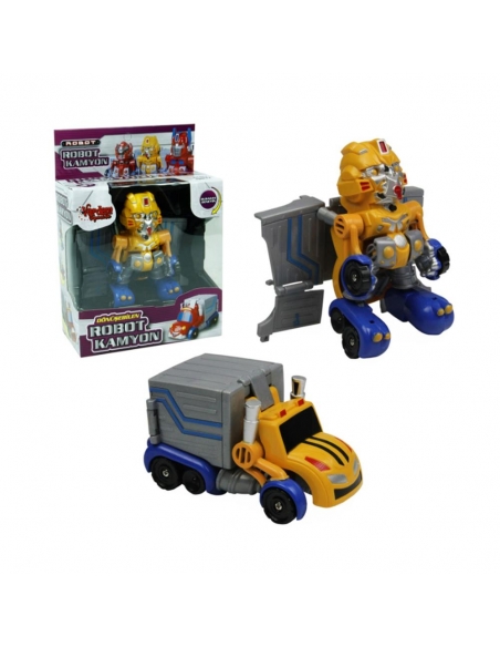 Kutulu Dönüşebilen Mini Robot Kamyon