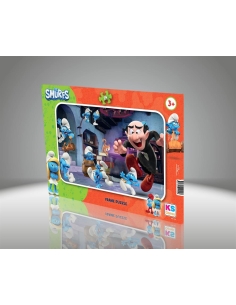 SMURF FRAME PUZZLE 24 PARÇA