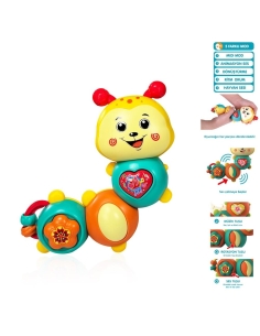 JLG-855-142A IŞIKLI VE MÜZİKLİ TIRTIL BEBEK -VRD