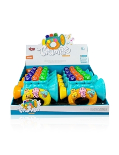 JLG-855-38A IŞIKLI VE MÜZİKLİ TROMPET BEBEK -VRD 2