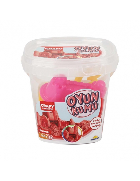 KİNETİK KUM SET 3 KALIPLI  350GR