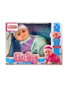 PİLLİ EMEKLEYEN SESLİ BEBEK