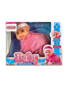 PİLLİ EMEKLEYEN SESLİ BEBEK 2