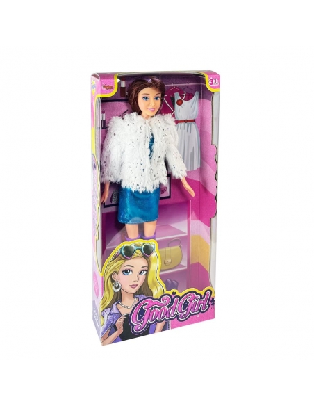 WG-66770 KUT.29CM AKSESUARLI BEBEK -VRD