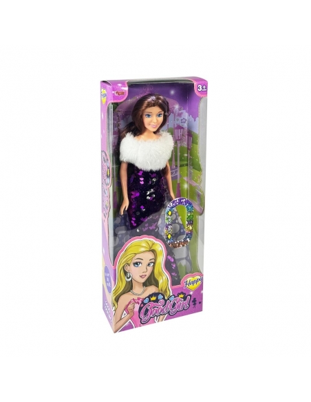 WG-66772 KUT.RENK DEĞİŞTİREN PULLU BEBEK 29CM -VRD