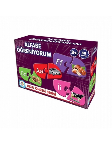 LC7495 EĞİTİCİ ALFABE ÖĞRENİYORUM -LÇ
