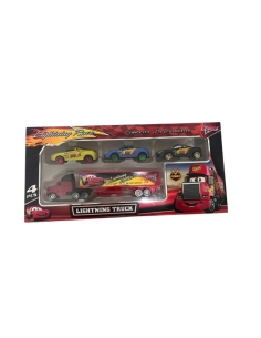 RACER TIR SETİ 3 LÜ METAL ARABALI