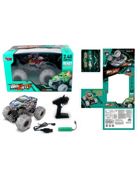 UZAKTAN KUMANDALI ŞARJLI IŞIKLI OFF ROAD -VRD
