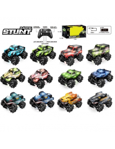 ŞARJLI STUNT 4X4 IŞIKLI UZAKTAN KUMANDALI ARABA