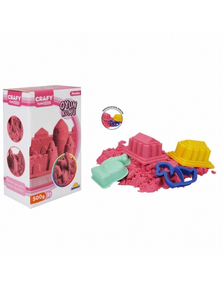 S01002236 OYUN KUMU 500GR PEMBE -SUN