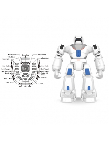 G16 U/K ŞARJLI İNTERAKTİF HAREKETLİ DANSÇI ROBOT