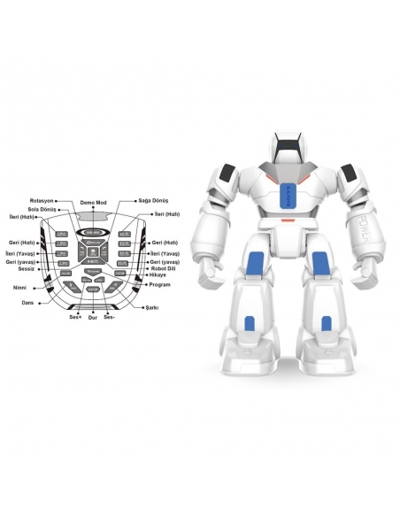 G16 U/K ŞARJLI İNTERAKTİF HAREKETLİ DANSÇI ROBOT